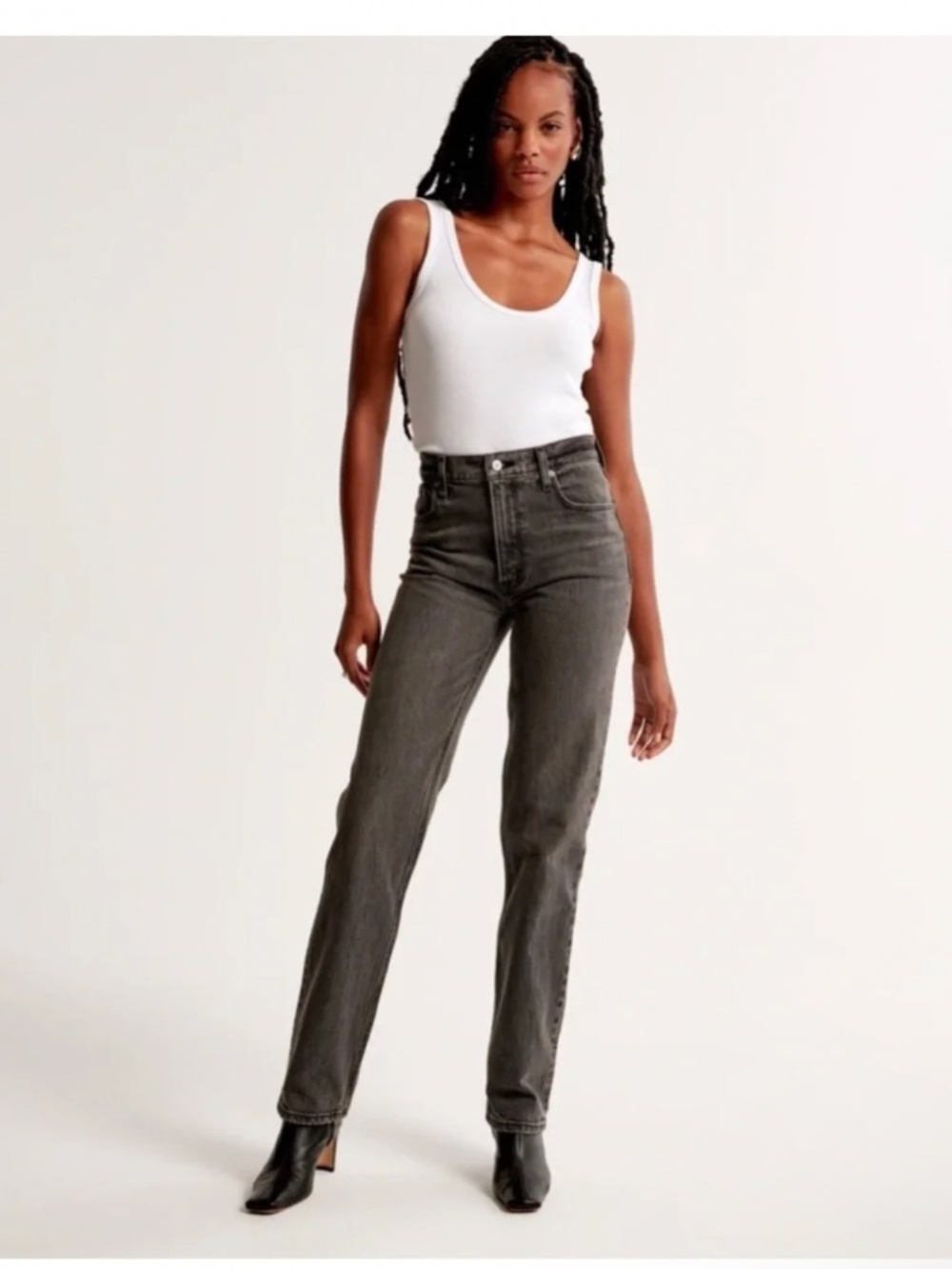 ABERCROMBIE - the 90s Straight Ultra High Rise Jean